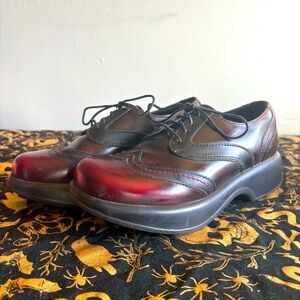 Dansko Melody Burgundy and Black Womens 39